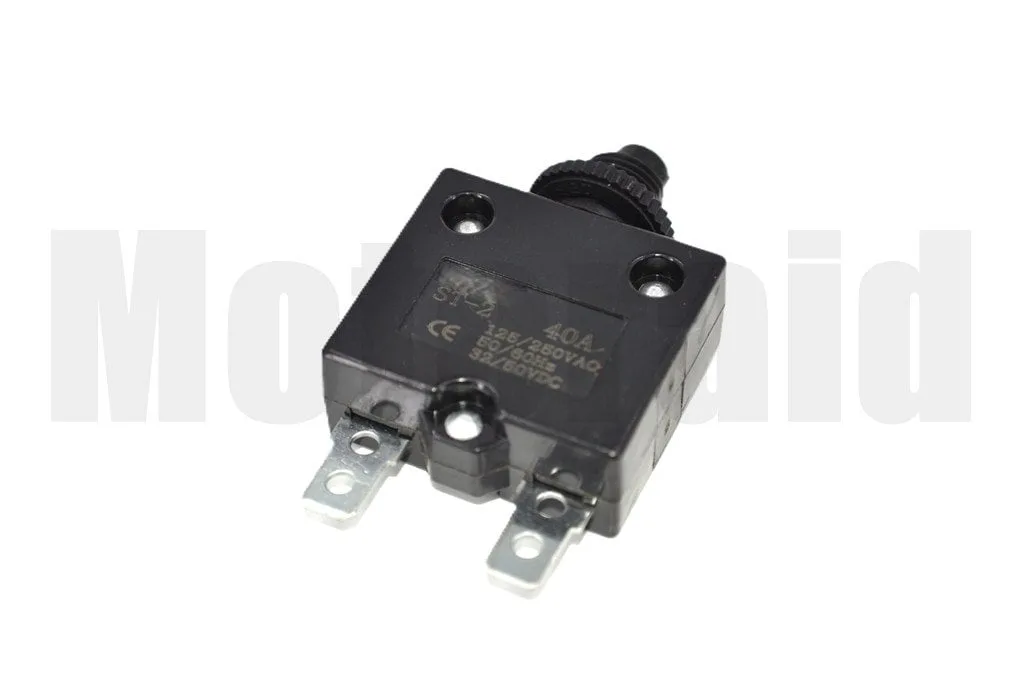 Resetli Termik Sigorta 40A 32V DC 250V AC