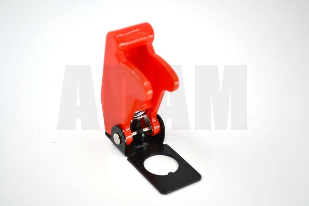 Kırmızı Aircraft Toggle Switch Emniyet Muhafaza Anahtar Kapağı Ø12mm – Kırmızı