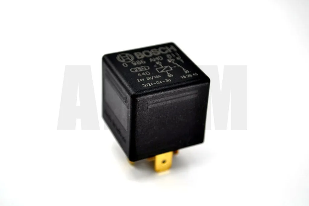 24V 20/10A Çift Platin Mini Röle 5 Fişli Bosch Bosch 0986AH0811 Sapsız