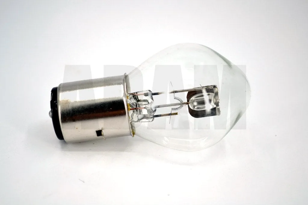 12V 35/35W Çift Devre Far Ampul BA20D Eski Model Motosikletler