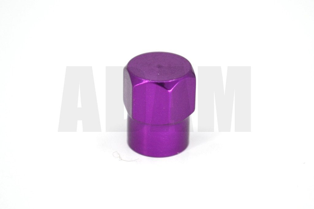 Contalı Aluminyum Sibop Kapağı Metalik Mor