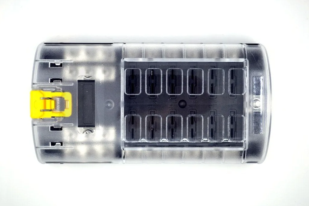 Blok Bıçak Sigorta Kutusu 12 Port Etiketli MT-SY12BLOK