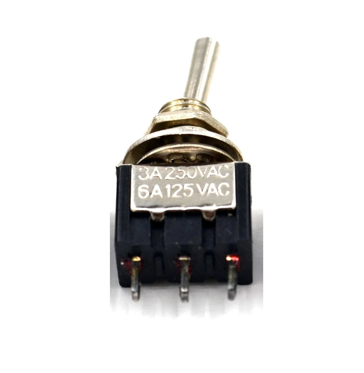 Mini Anahtar 1-0 Metal 3 Pin 12V-220V (Min Sipariş 100 Adet)