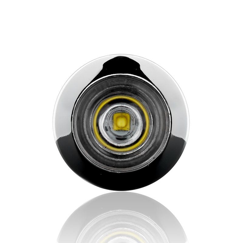 12V-24V DC Güç LED Lamba Su Geçirmez Beyaz Işık Zamak Gövde
