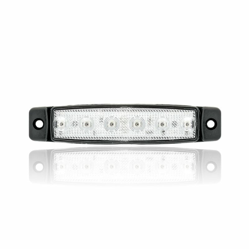 12V 6 Led Beyaz Parmak Lamba Su Geçirmez İnce Dizayn Yan İşaret
