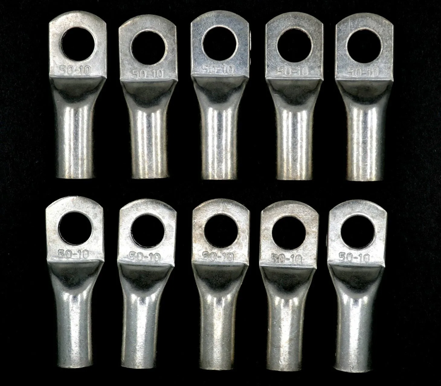 10 Adet Sıkmalı Kablo Pabucu Bakır Skp 50mm M10 MT-TSKP-05010