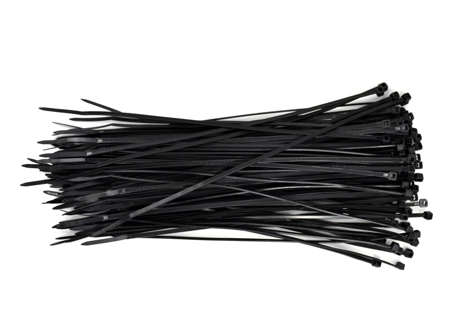 20cm Siyah Kablo Bağı 200x2,5 Ultraviyole Dayanıklı 100 Adetli Poşet