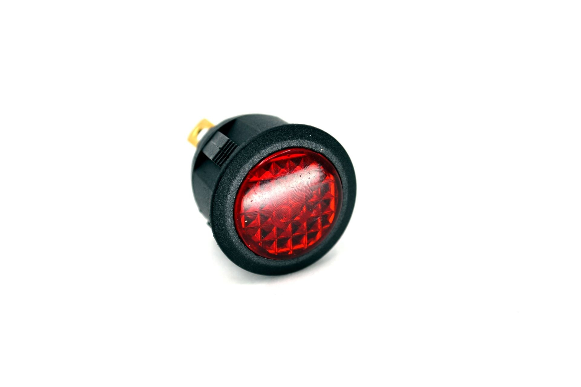 12V Kırmızı Göz Lambası LED 23mm Gösterge İkaz MT-32