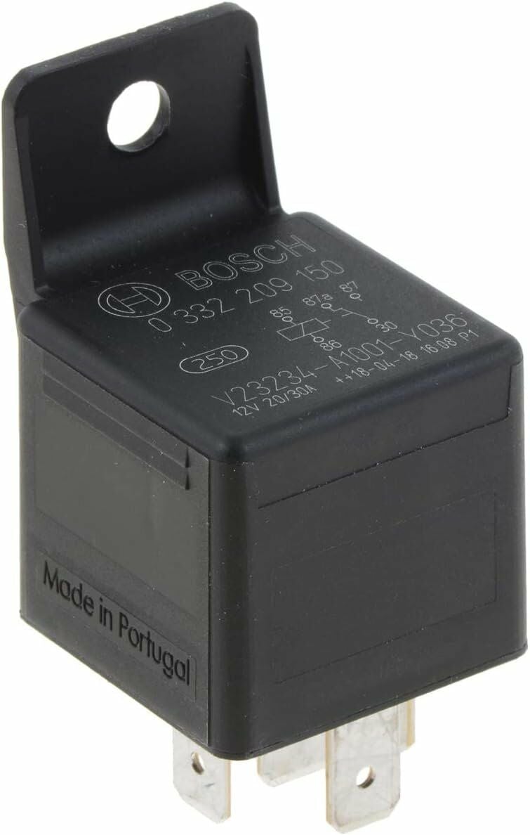 12V 20/30A Çift Platin Mini Röle 5 Fişli Bosch 0332209150