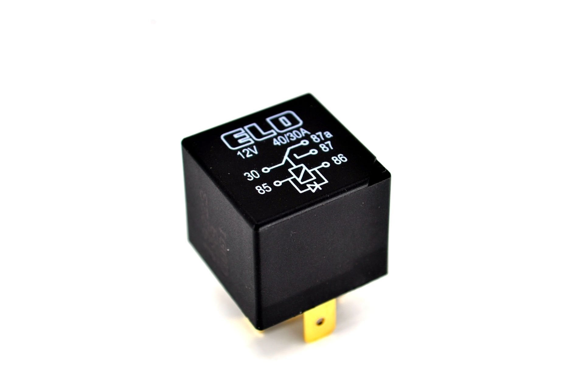 12V 40A/30A Çift Platinli Diyotlu Mini Röle 5 Fişli 87A Change Over 710140312