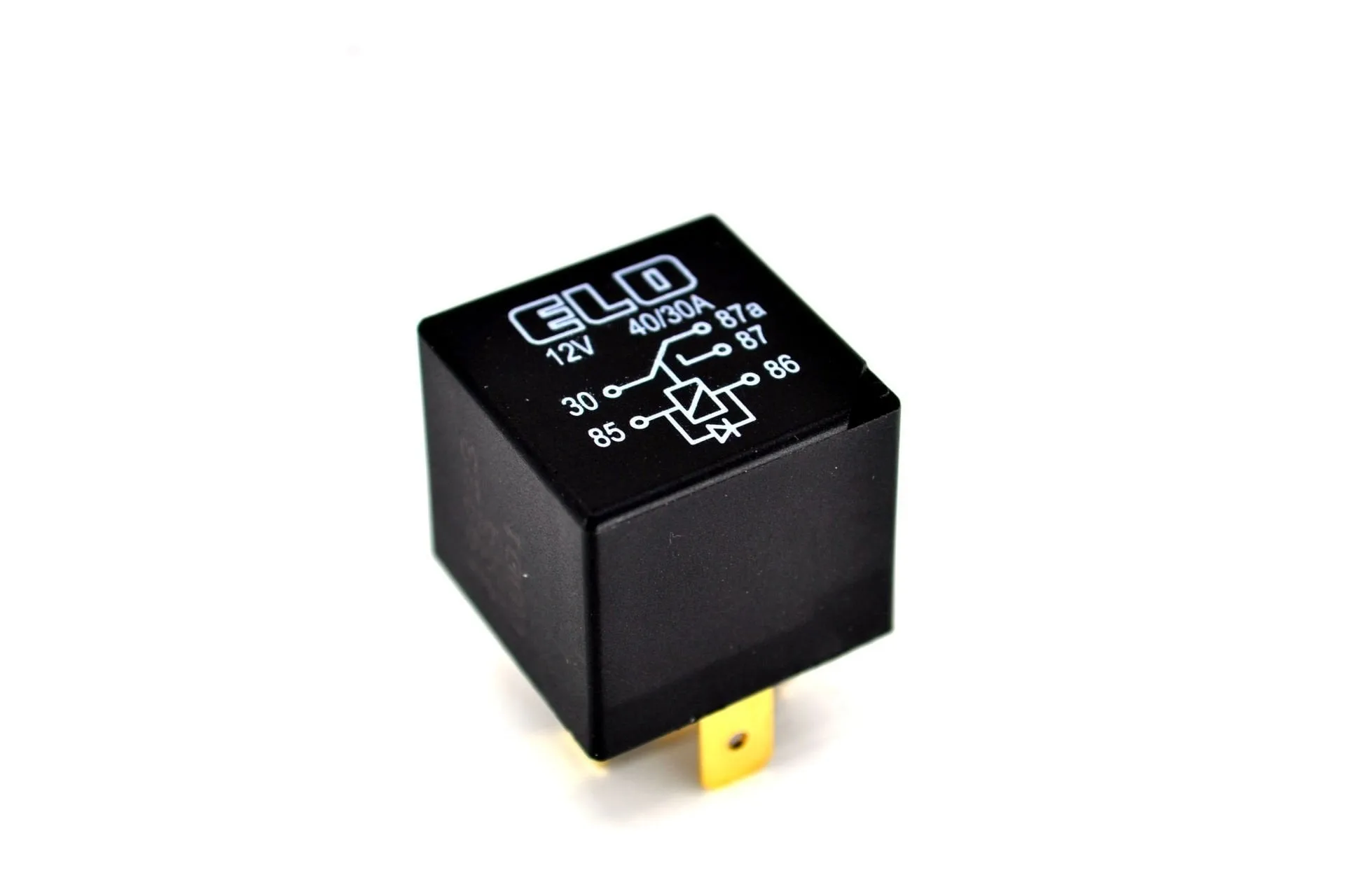 12V 40A/30A Çift Platinli Diyotlu Mini Röle 5 Fişli 87A Change Over 710140312