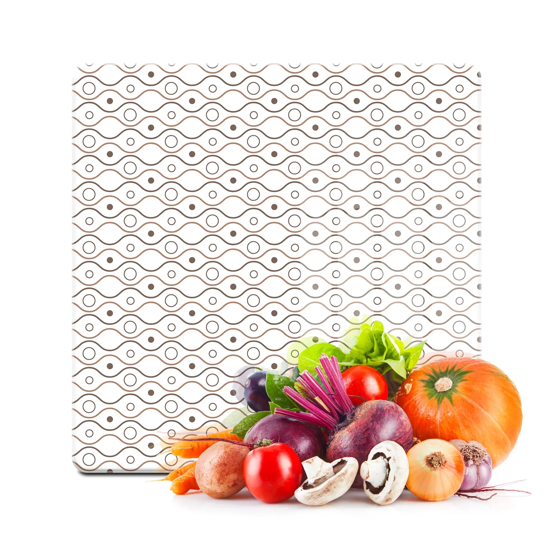 Decovetro Cam Kesme Tahtası ve Sunumluk Kare xxx 1340 30x30 Cm