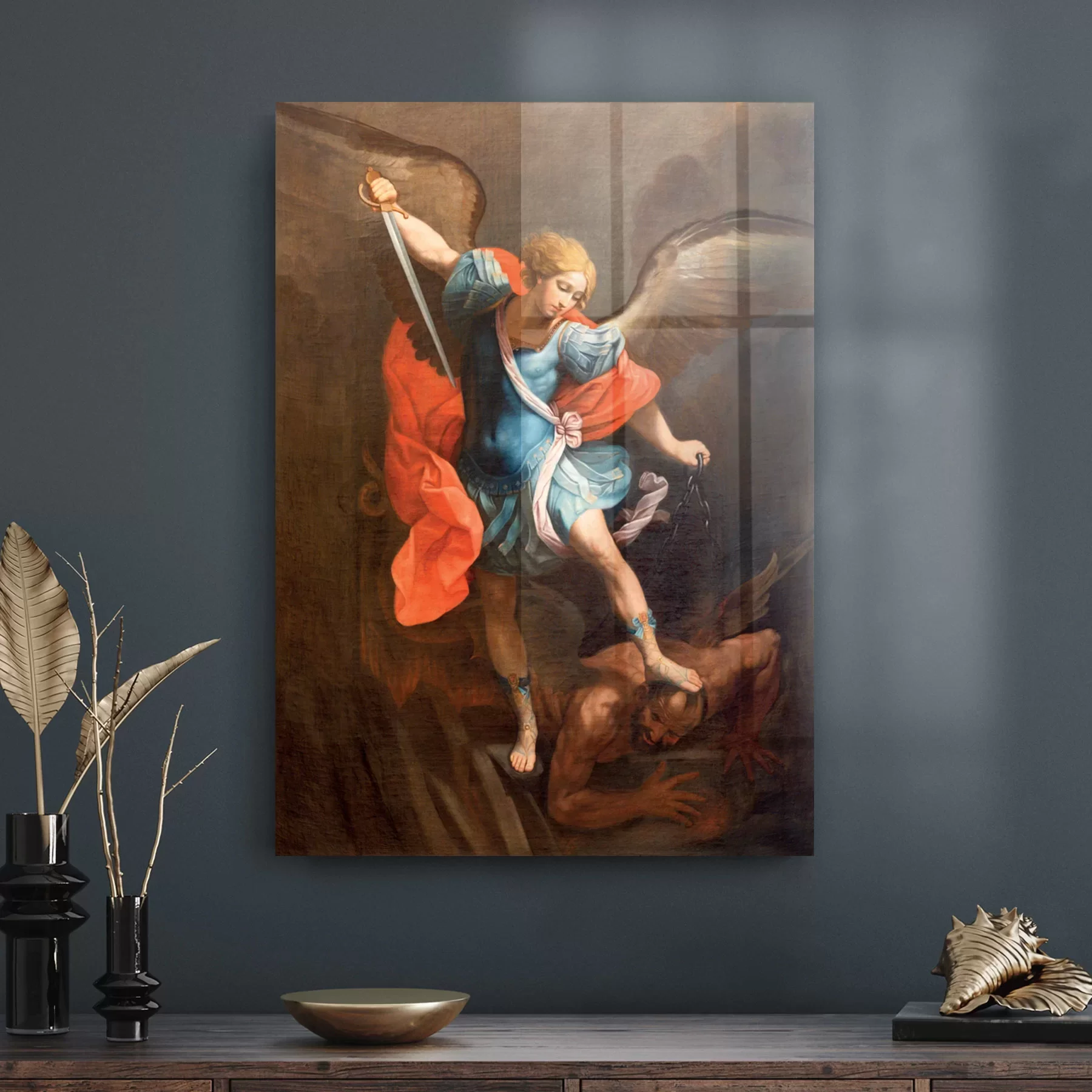 Decovetro Cam Tablo Aesthetic Middle Era Warrior 50x70 cm