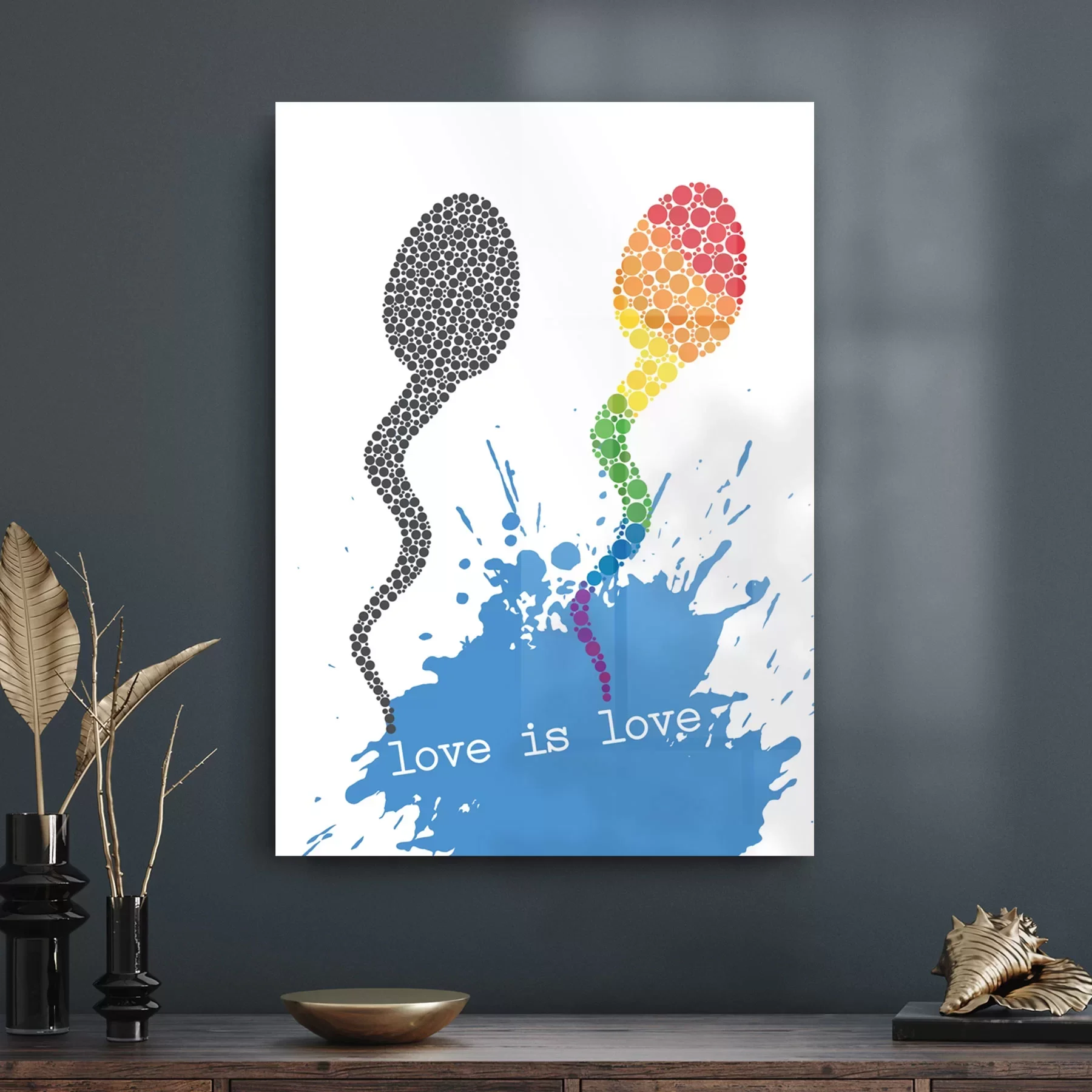Decovetro Cam Tablo LGBT 50x70 cm