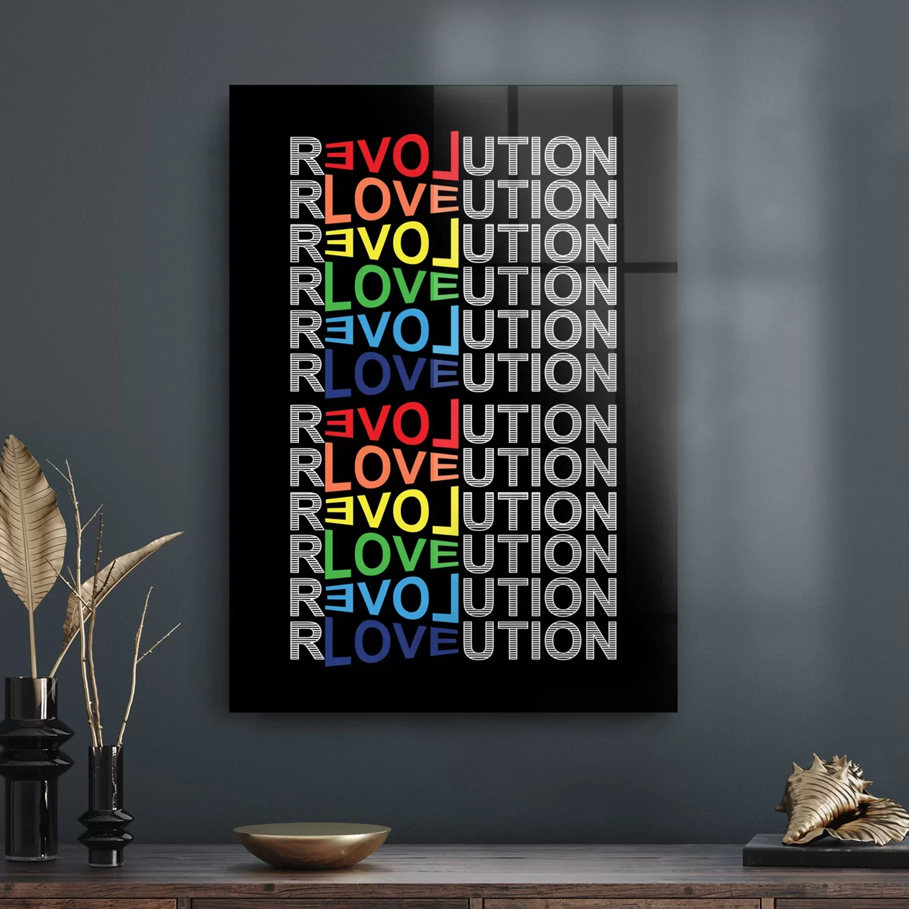 Decovetro Cam Tablo Revolution 50x70 cm