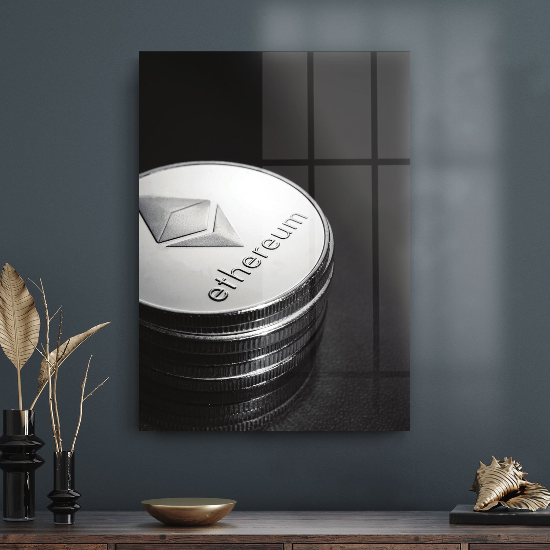Decovetro Cam Tablo Ethereum 50x70 cm
