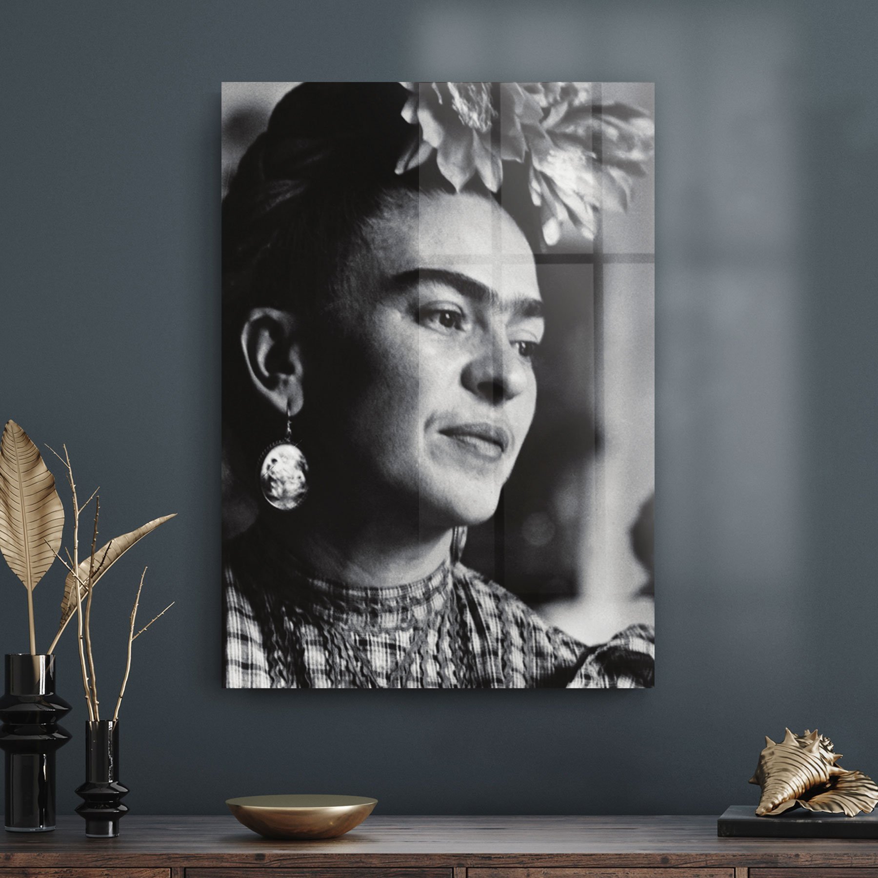 Decovetro Cam Tablo Frida Kahlo 50x70 cm