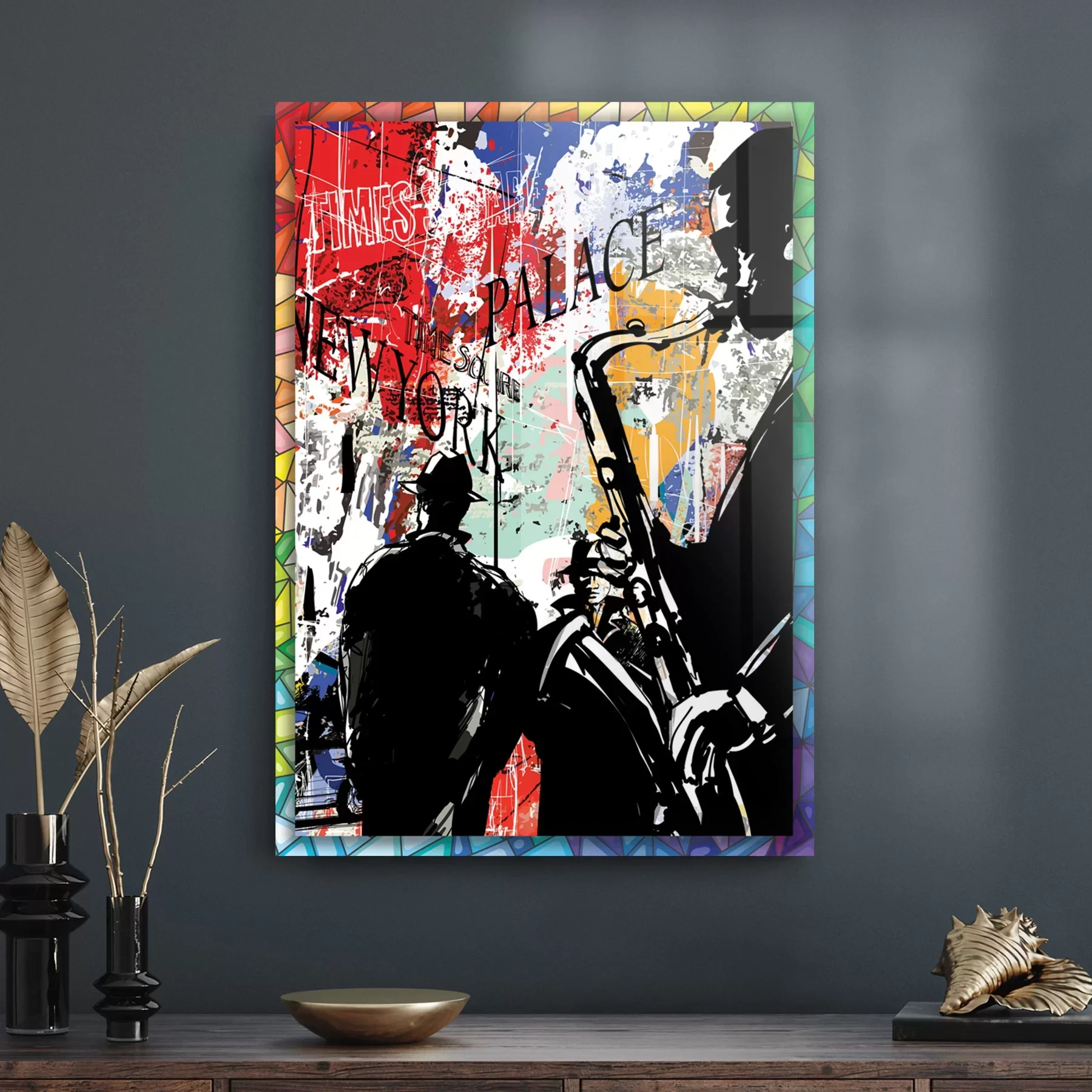 Decovetro Cam Tablo Pop Art Karma 50x70 cm