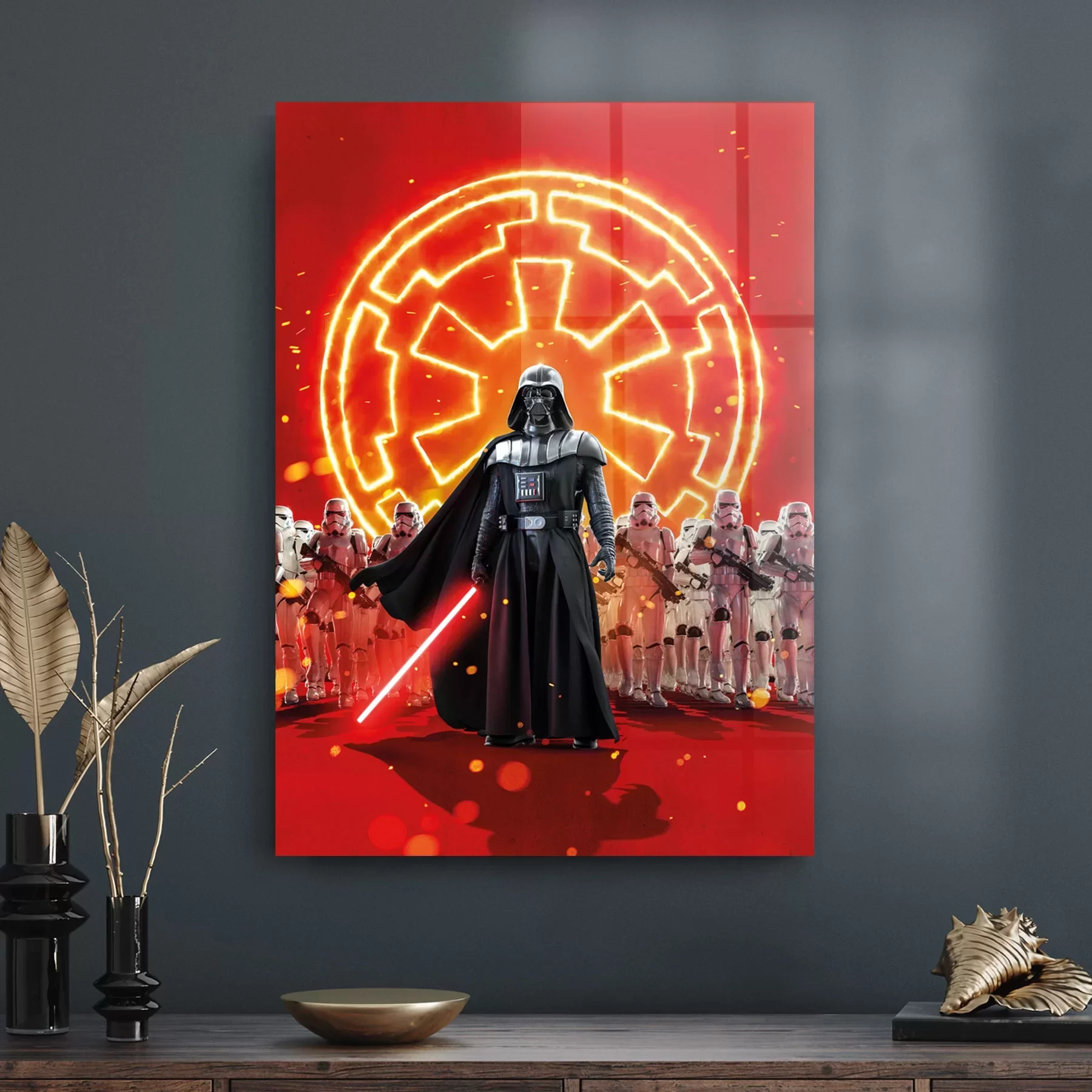 Decovetro Cam Tablo Star Wars Darth Vader 50x70 cm