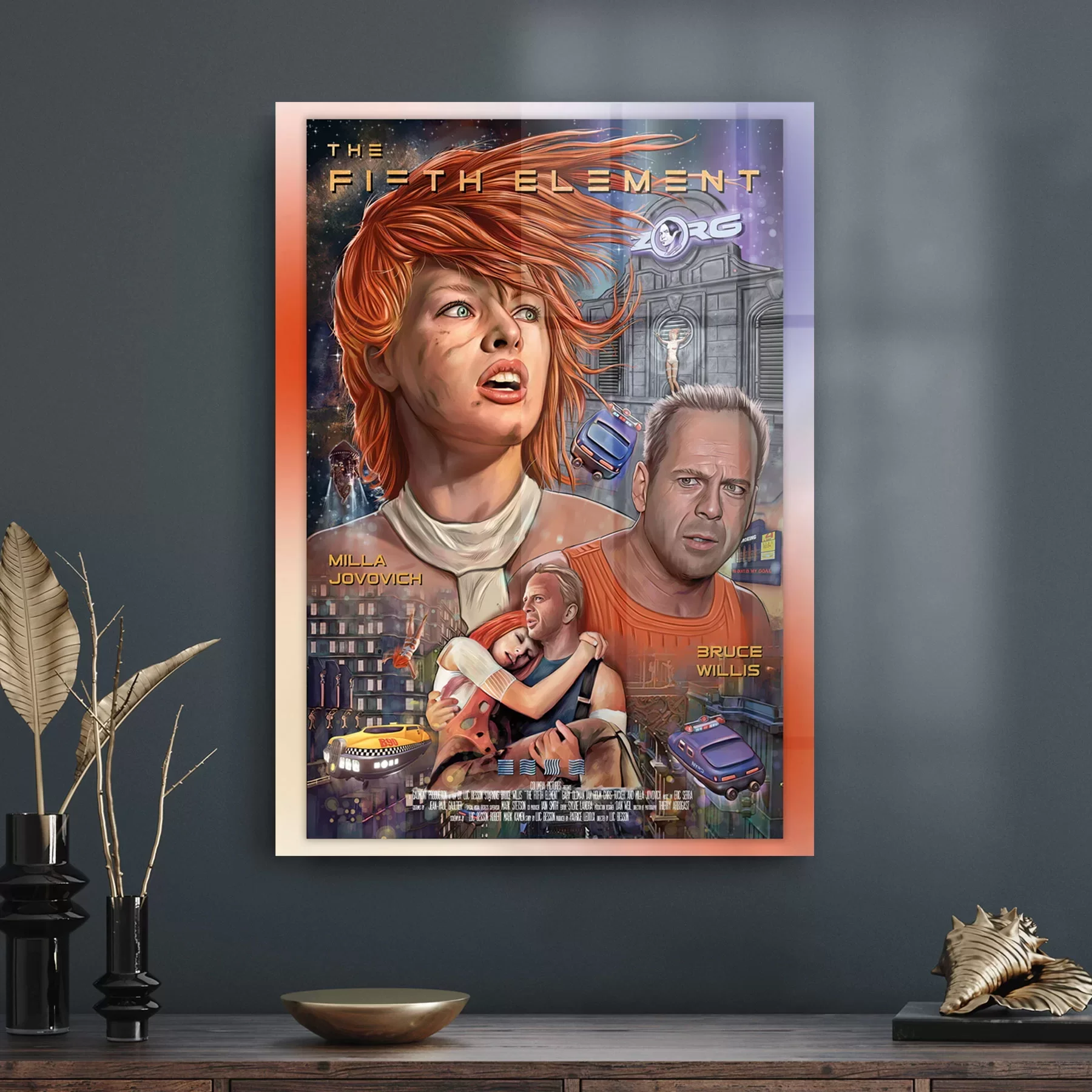 Decovetro Cam Tablo The Fifth Element 50x70 cm