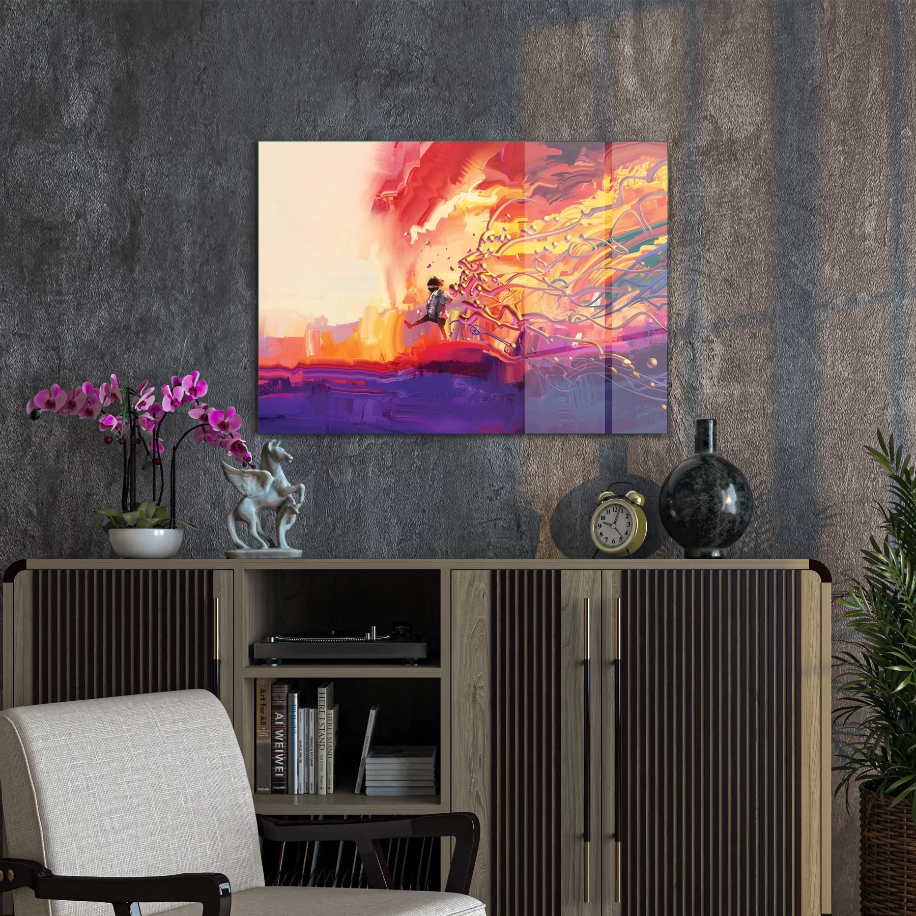 Decovetro Cam Tablo Walking Dreams 50x70 cm