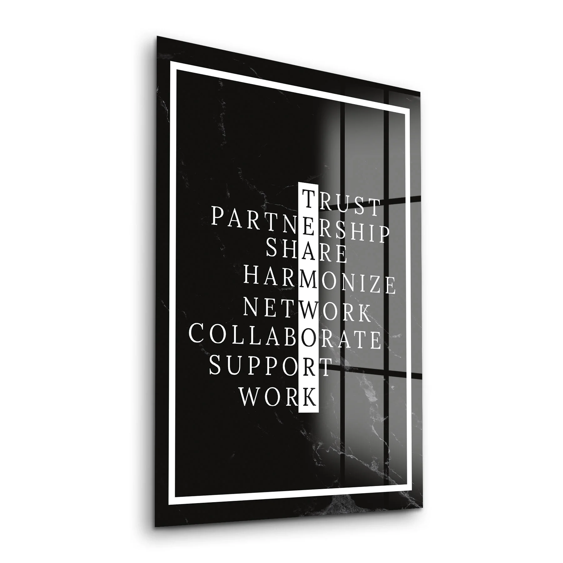 Decovetro Cam Tablo Ofisinize Özel 30x40 cm