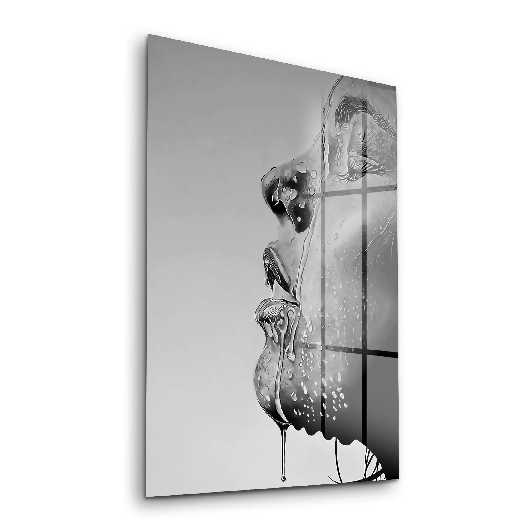 Decovetro Cam Tablo Black Girl 30x40 cm