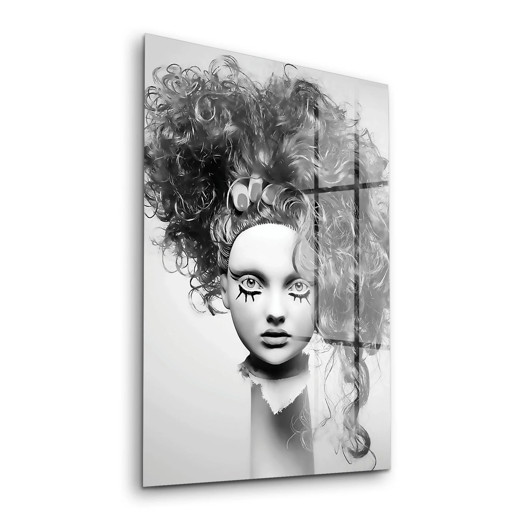 Decovetro Cam Tablo Hook Girl 30x40 cm