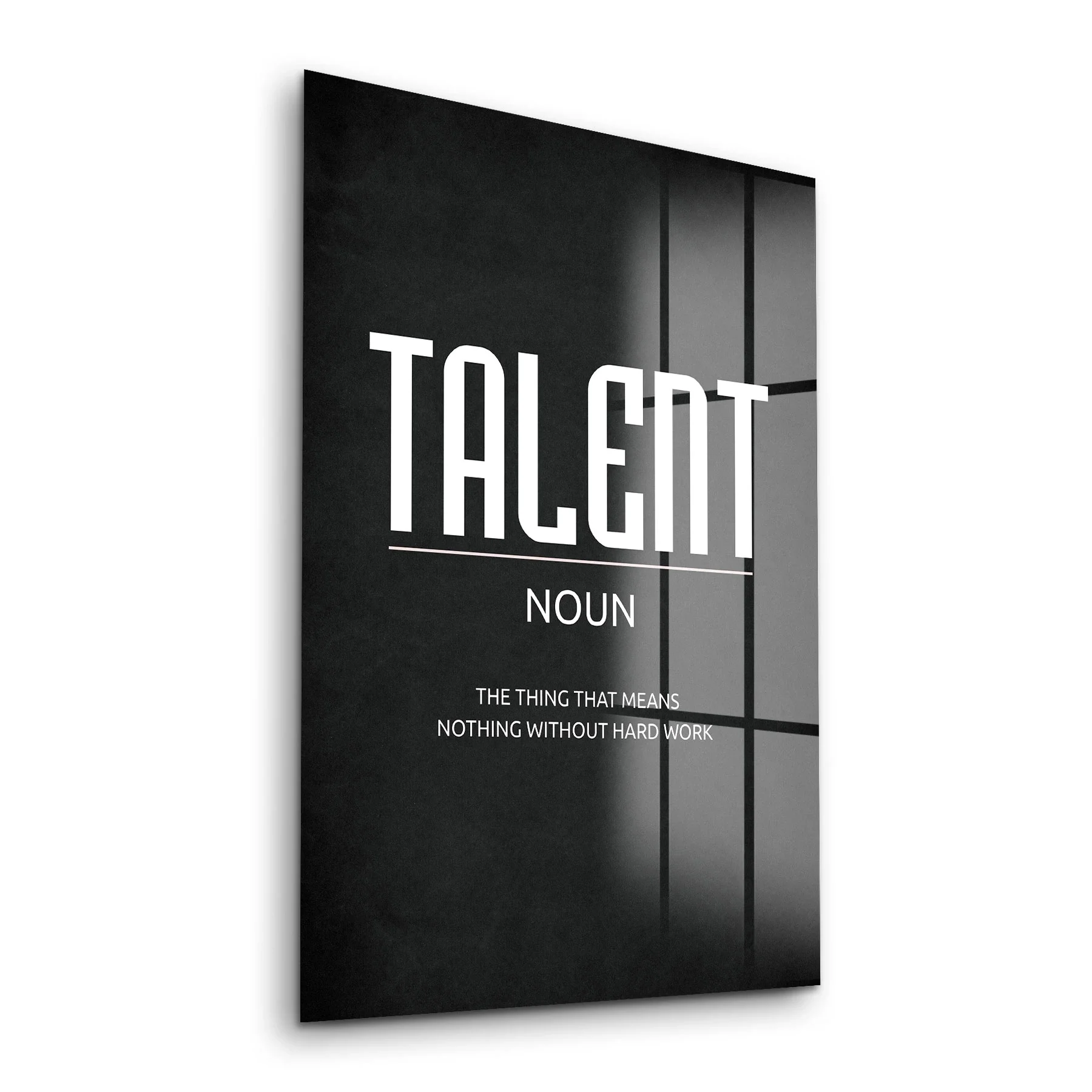 Decovetro Cam Tablo Ofisinize Özel Talent 30x40 cm