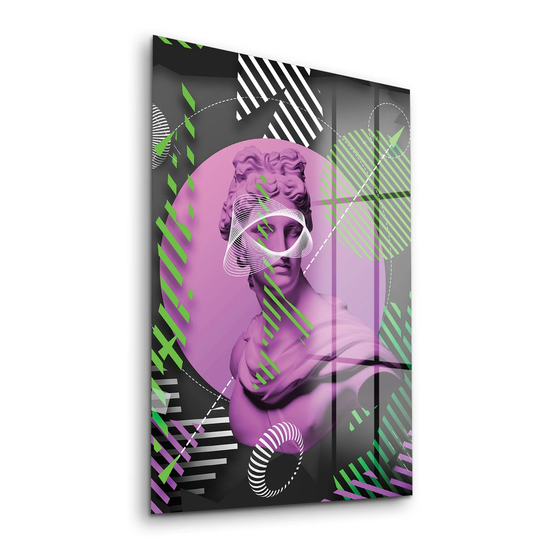 Decovetro Cam Tablo Modern Pop Art 30x40 cm