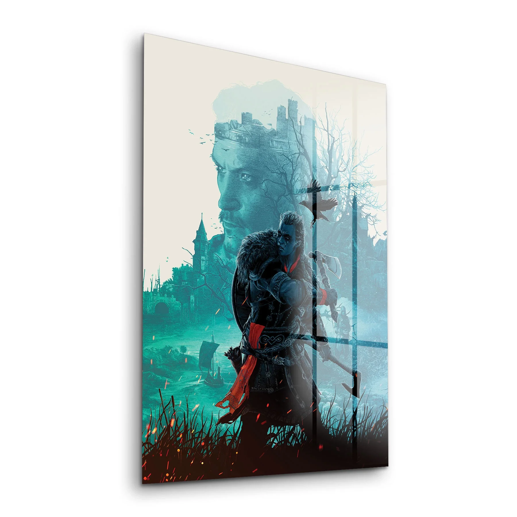 Decovetro Cam Tablo Assassin's Creed Görseli 30x40 cm