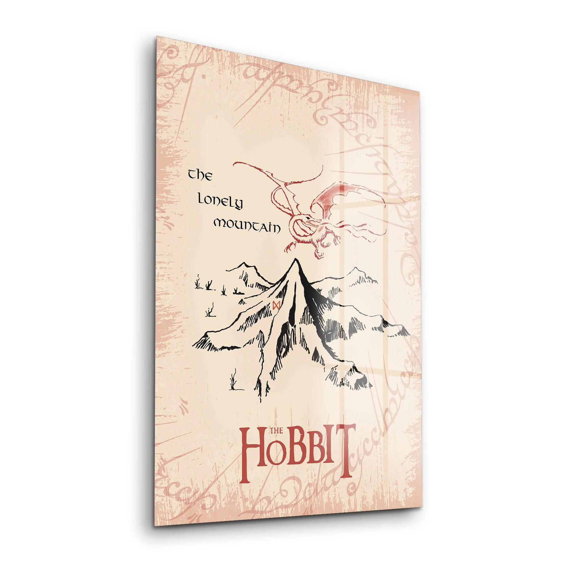 Decovetro Cam Tablo The Hobbit 30x40 cm