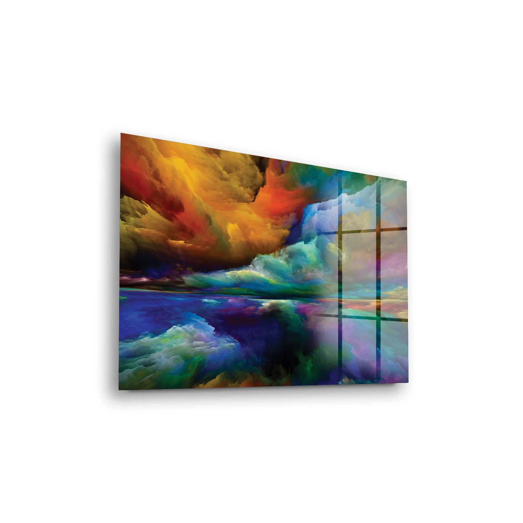 Decovetro Cam Tablo Colourful Clouds 30x40 cm