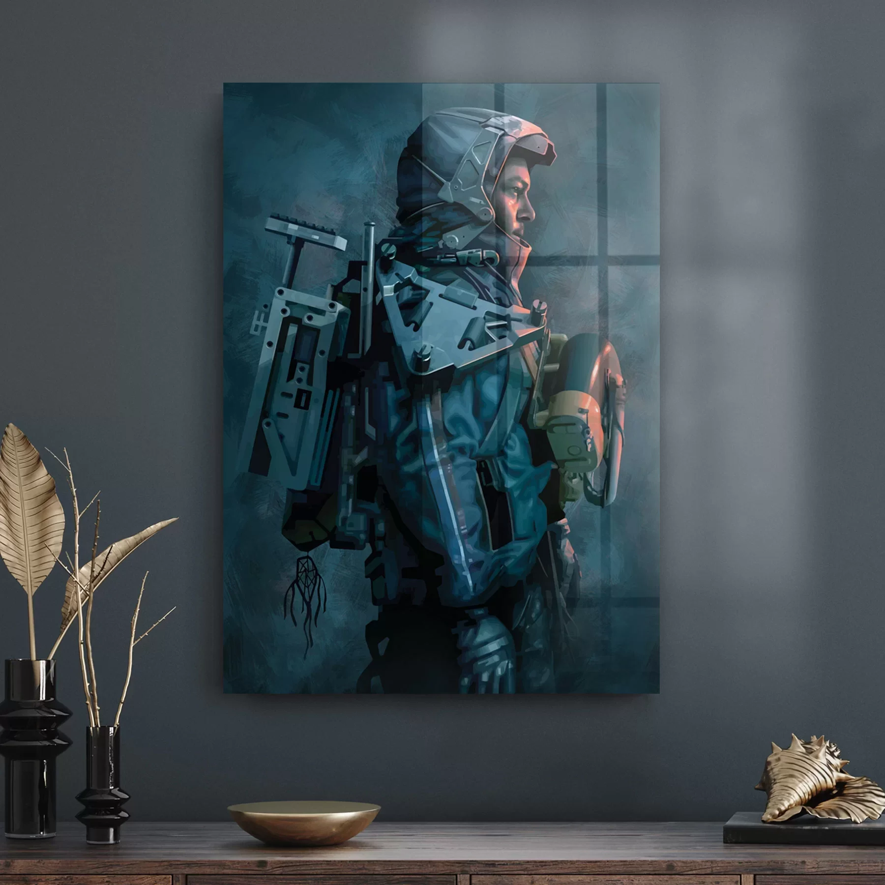 Decovetro Cam Tablo Death Stranding 70x100 cm