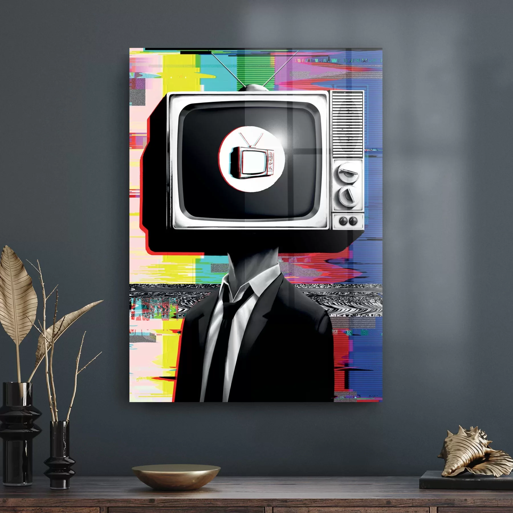 Decovetro Cam Tablo Cyberpunk Visions 70x100 cm