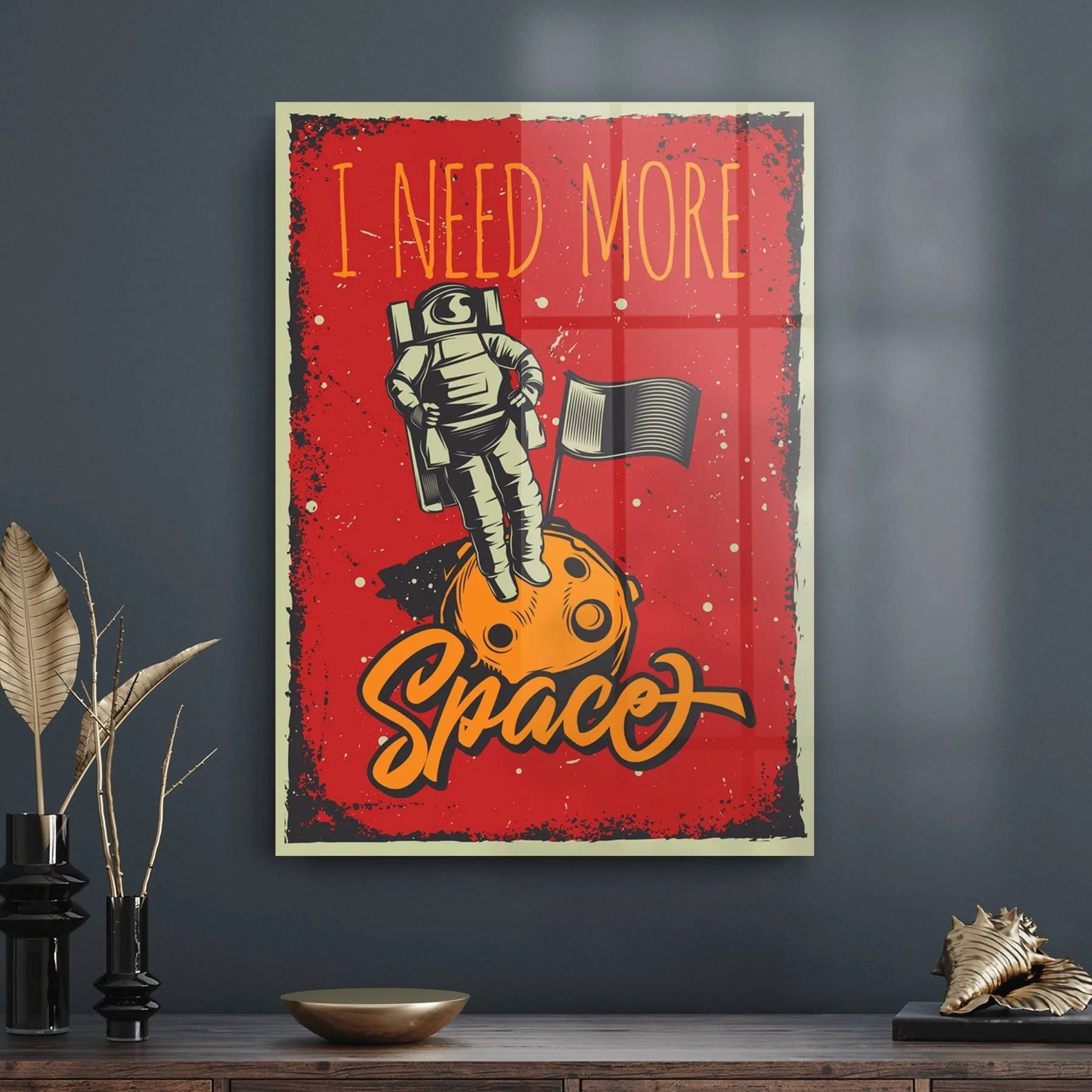 Decovetro Cam Tablo Need More Space 70x100 cm