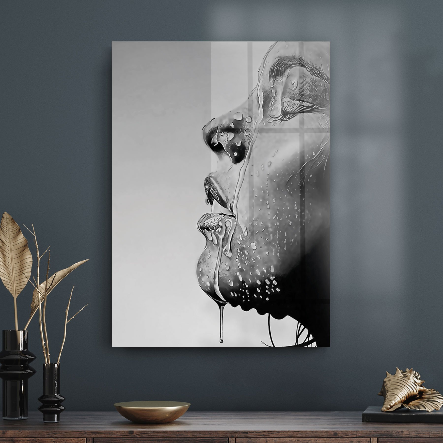 Decovetro Cam Tablo Black Girl 70x100 cm