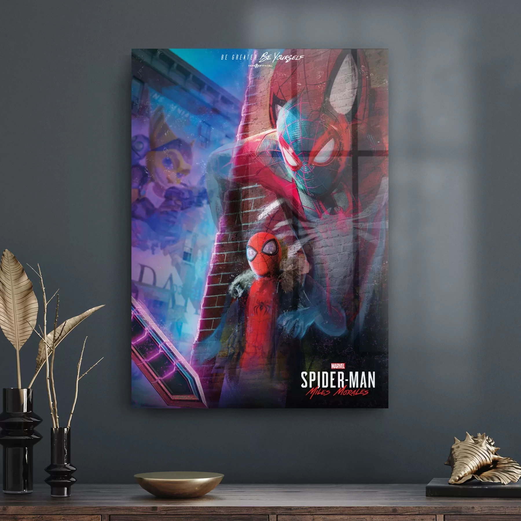 Decovetro Cam Tablo Spider-Man 70x100 cm