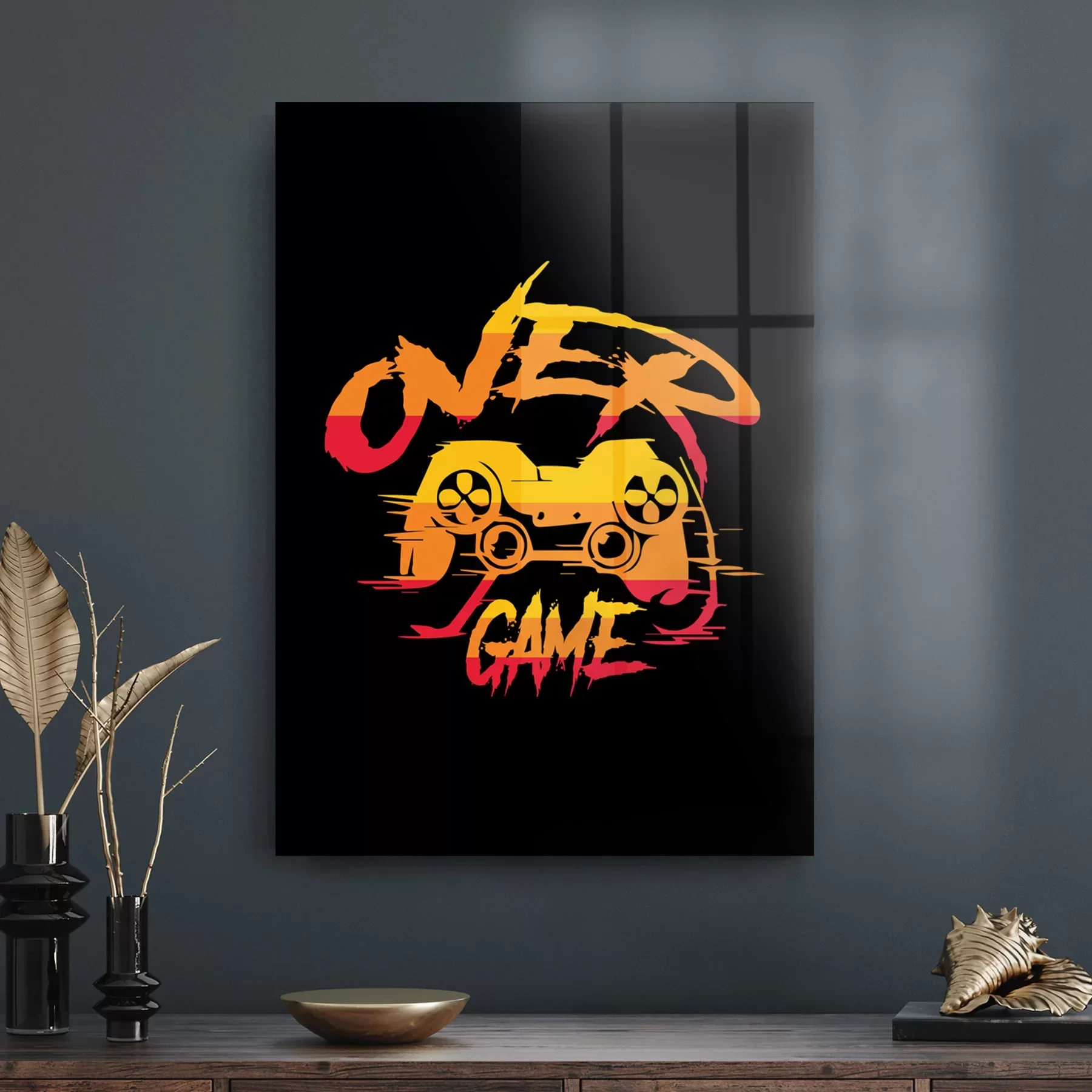 Decovetro Cam Tablo Gamer Room 70x100 cm