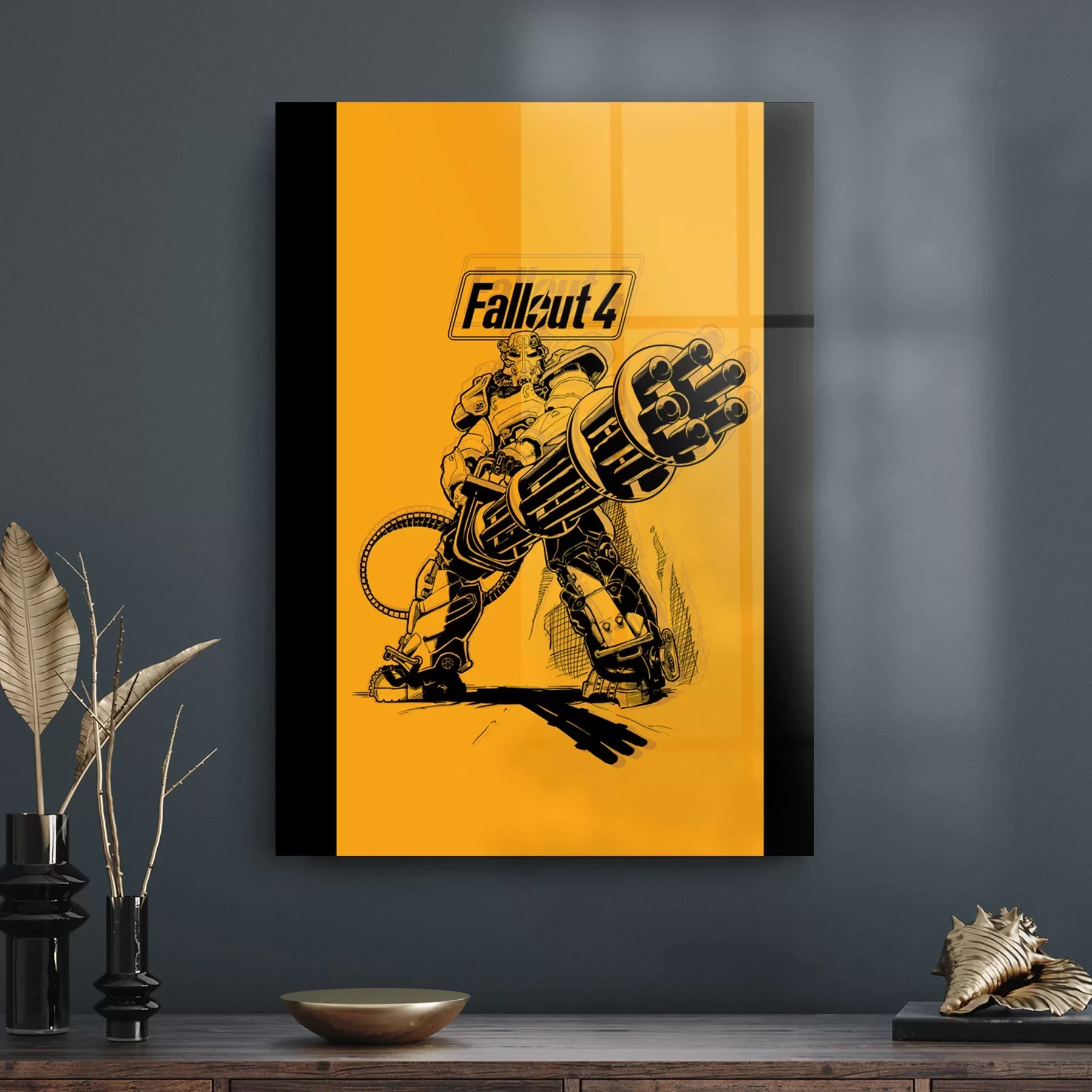 Decovetro Cam Tablo Fallout 4 70x100 cm