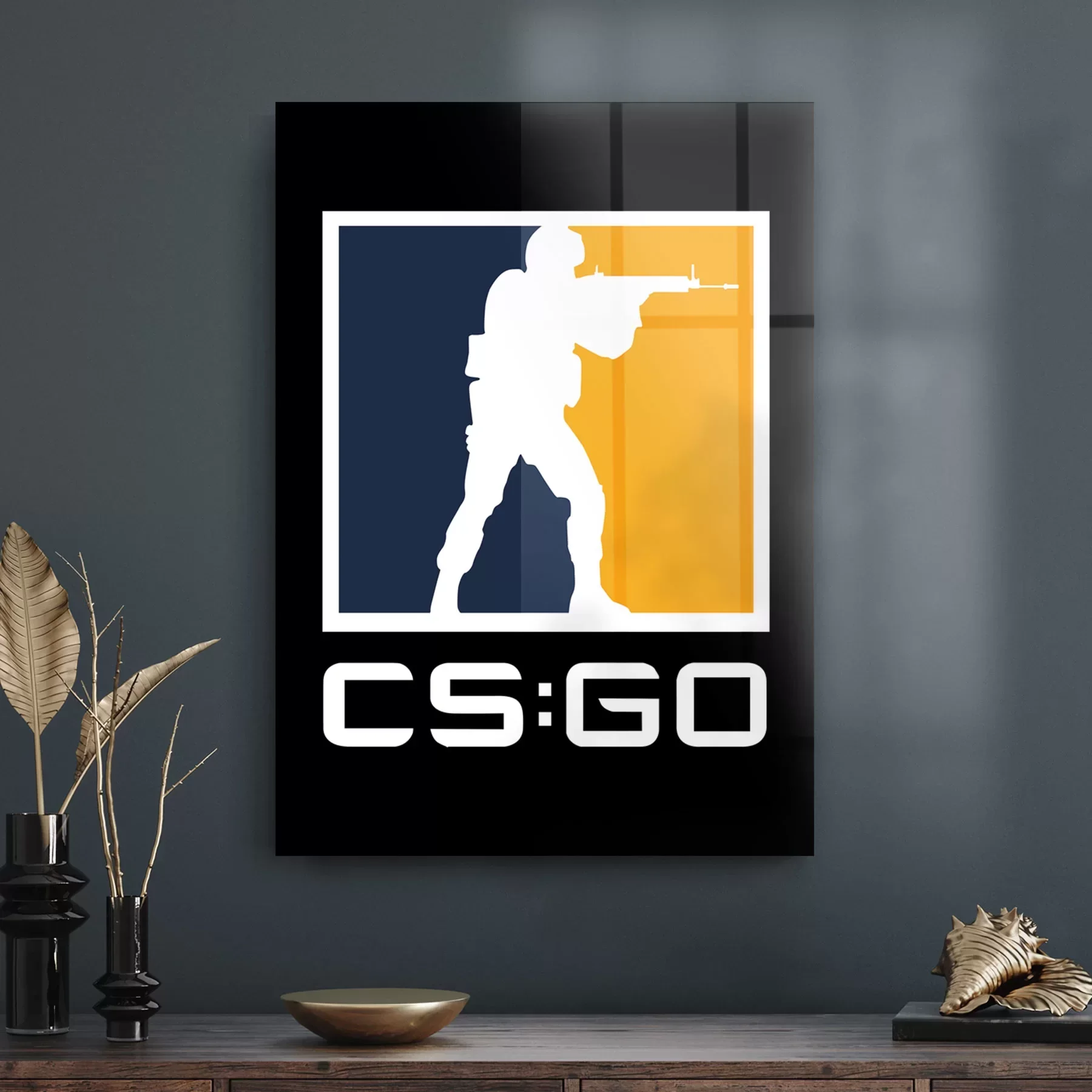 Decovetro Cam Tablo CS GO 70x100 cm