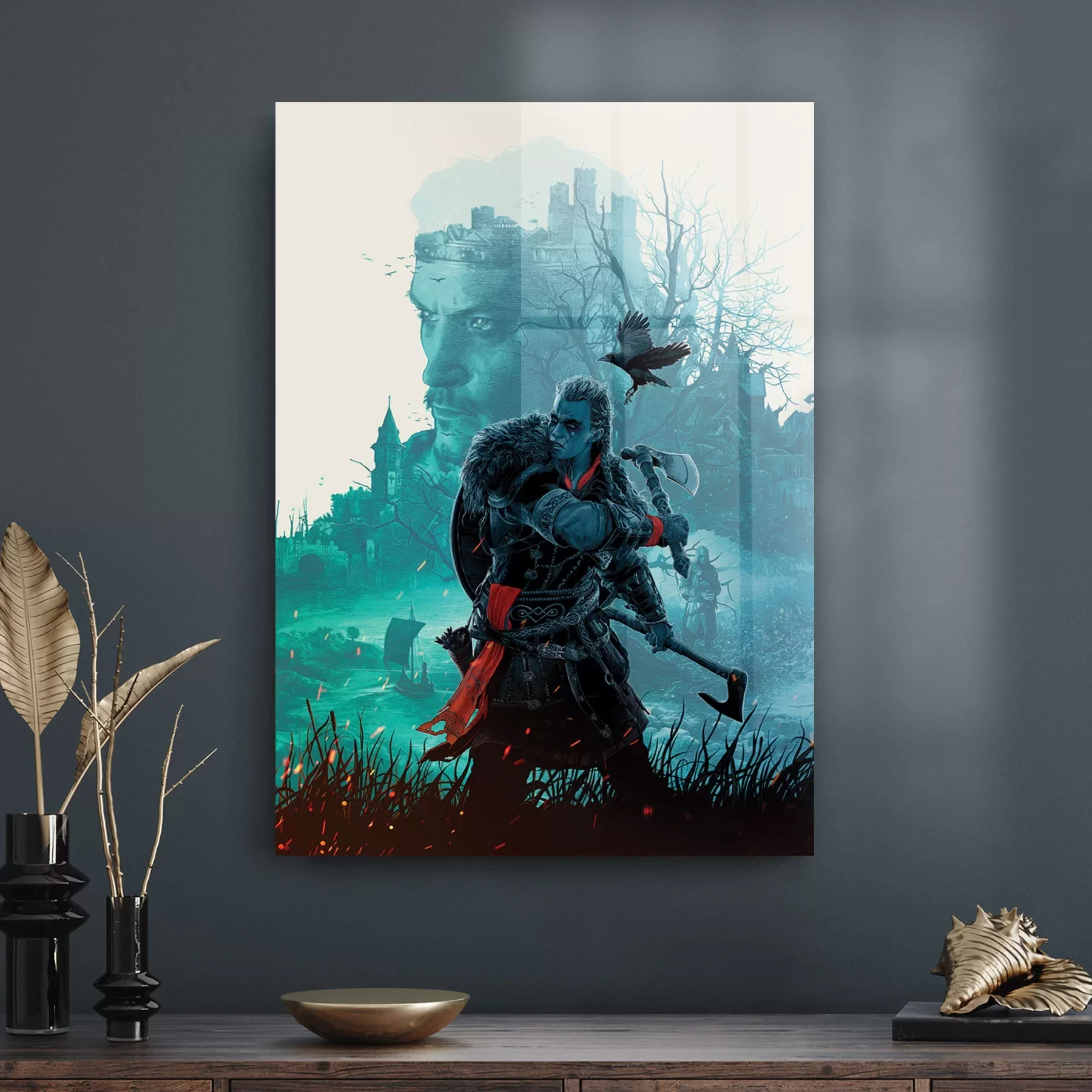 Decovetro Cam Tablo Assassin's Creed Görseli 70x100 cm