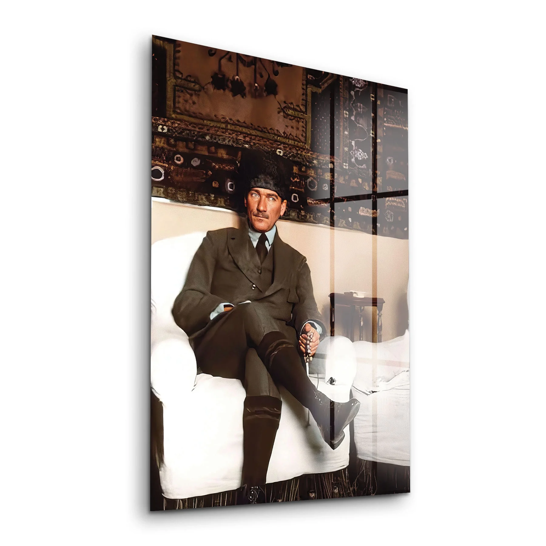 Decovetro Cam Tablo Atatürk Dekoratif 70x100 cm