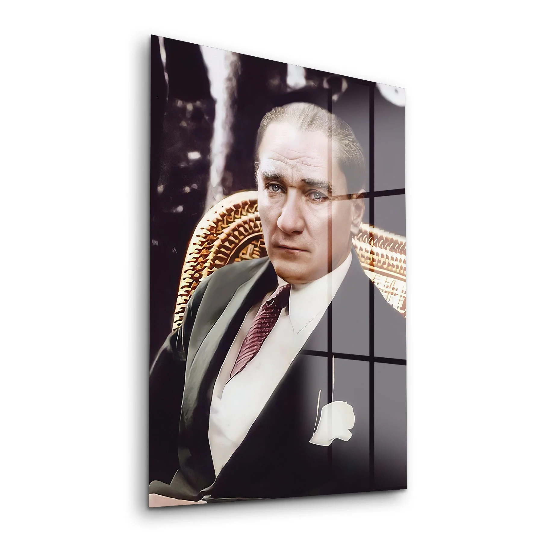 Decovetro Cam Tablo Kahraman Atatürk 70x100 cm