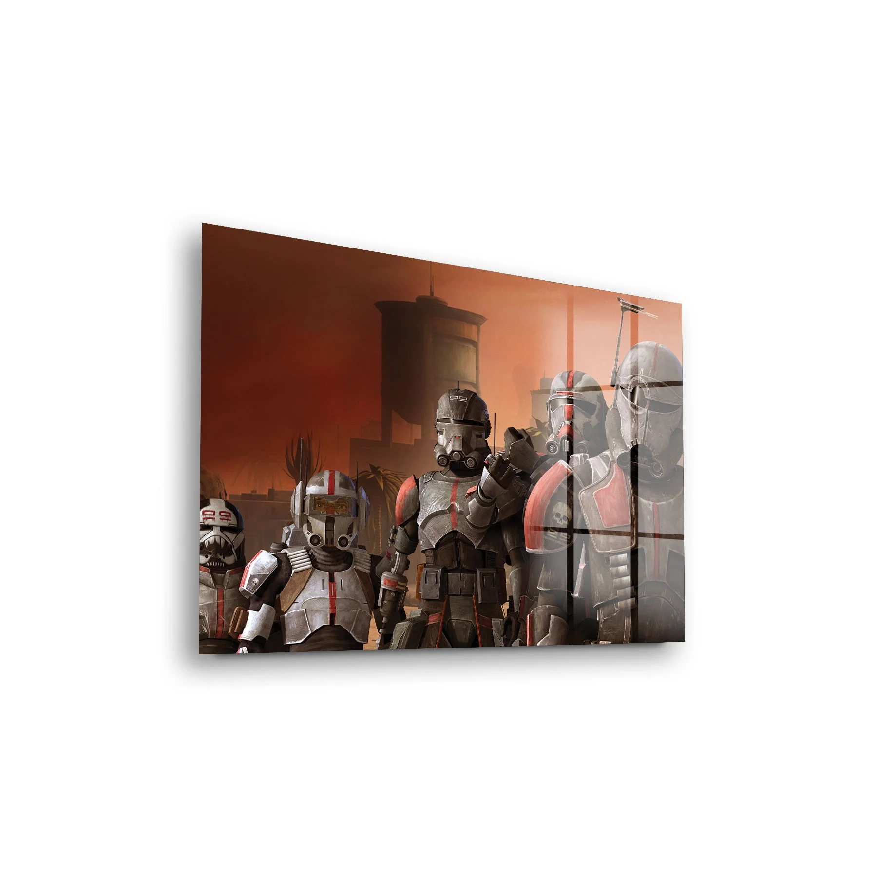 Decovetro Cam Tablo Star Wars Bad Batch 70x100 cm