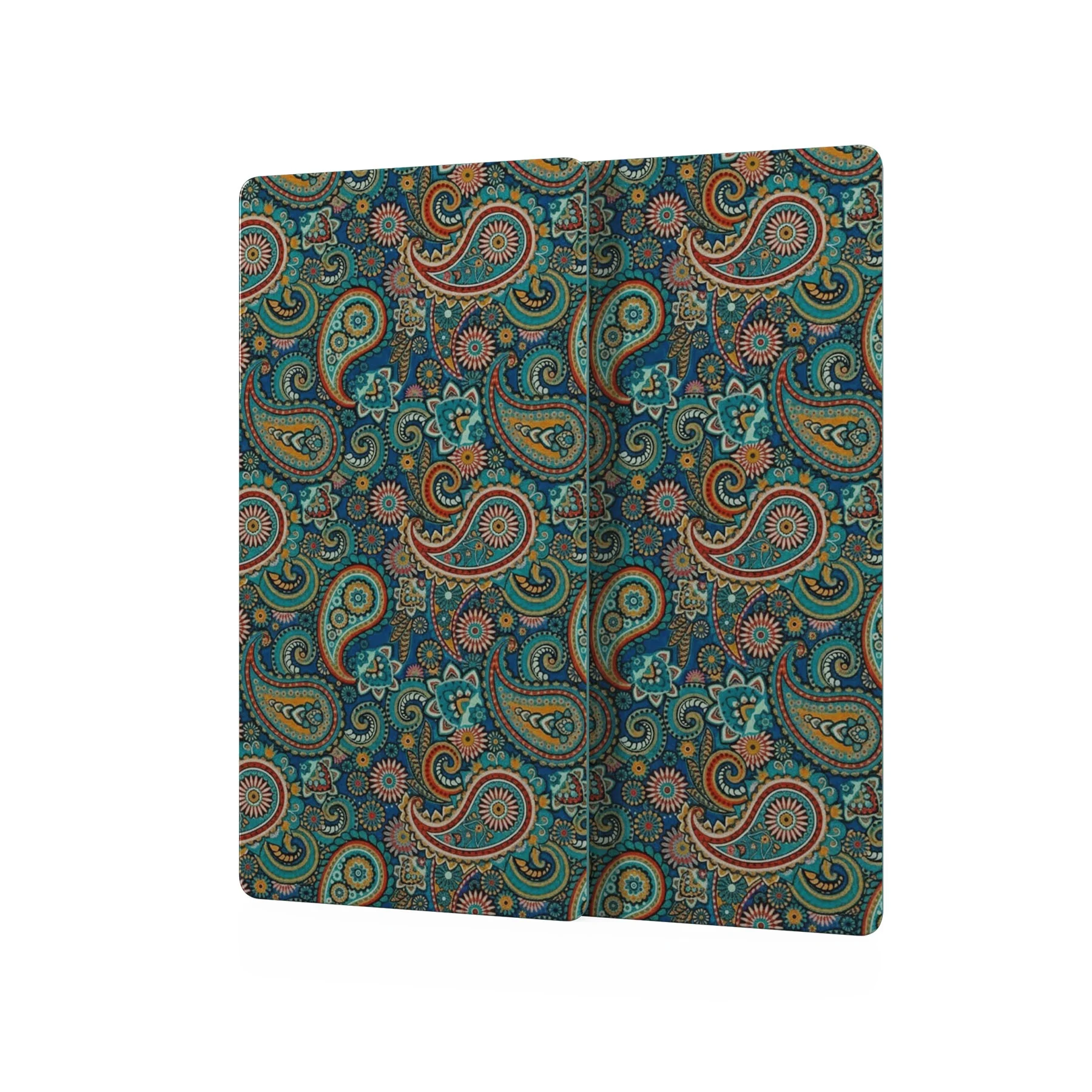 Decovetro Cam Kahve Sofra Sunum Tablası 2'li Set Şal Desenli 30 x 15 cm