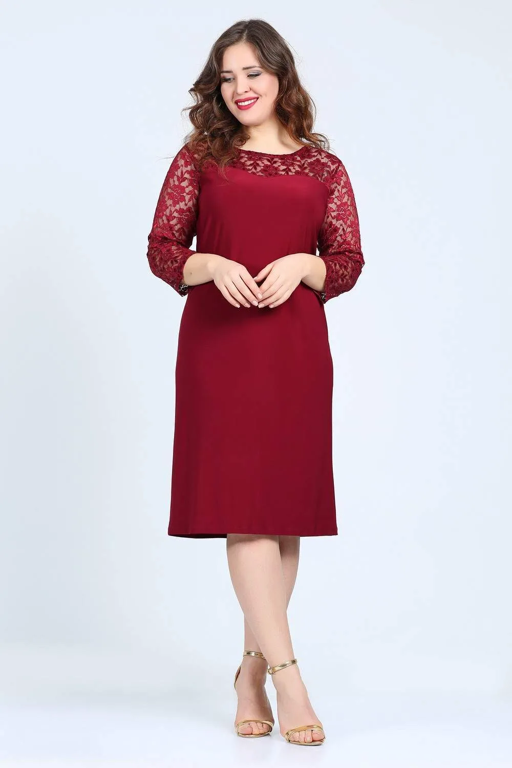 Büyük Beden Abiye Elbise KL6262