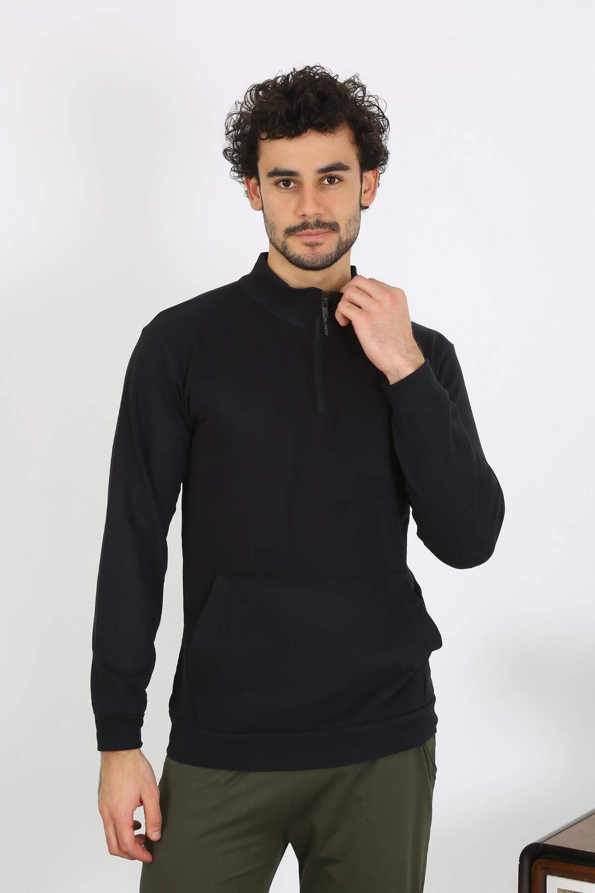 Erkek 3 İplik Penye Sweatshirt 6850