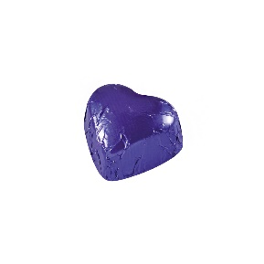 HEART - Fındıklı Gianduja Dolgulu Sütlü Çikolata Mor 2,4 kg