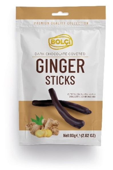 BİTTER ÇİKOLATALI ZENCEFİL ÇUBUĞU 80 g
